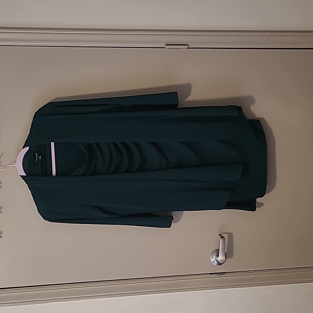 Emerald green dress